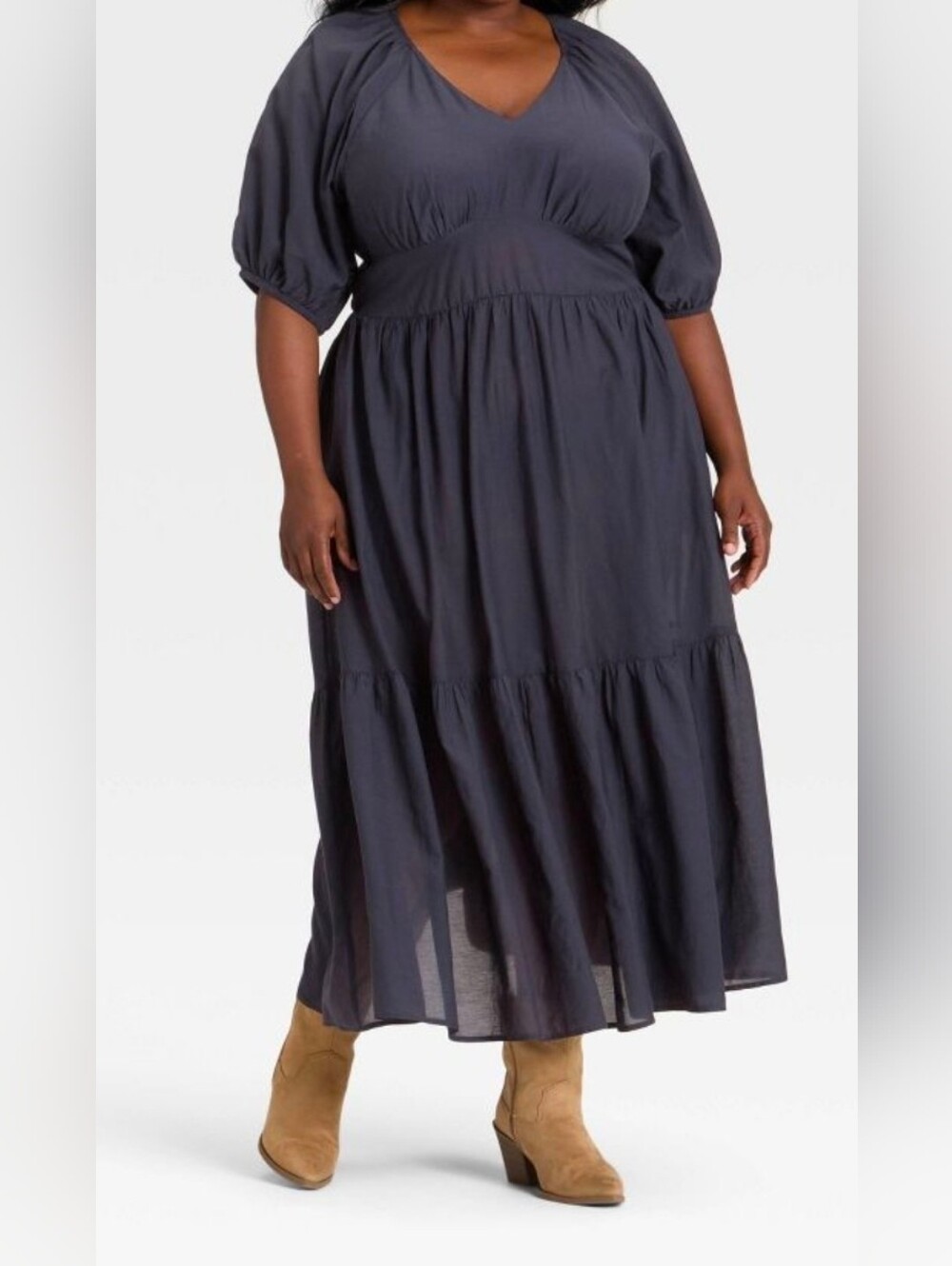 Universal Thread Navy Plus Size 4X Dress